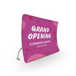 16' x 7.5' U Shaped Pillow Case Backdrop (Graphic only)