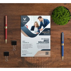 Business Flyers (Printed Front Only) - 90lb. paper uncoated