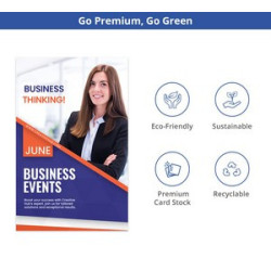 Business Flyers (Printed Front Only) - 90lb. paper uncoated