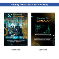 Business Flyers (Printed Front Only) - 90lb. paper uncoated