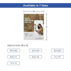 Business Flyers (Printed Front Only) - 90lb. paper uncoated