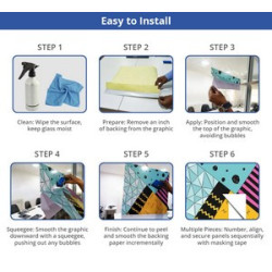 Clear Die-Cut Decal (1' x 1')