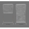 Floor Standing Sneeze Shield Package (4' x 6.5ft)