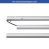 3D Fabric Banner Stand with Round Corners (6.5' x 8')