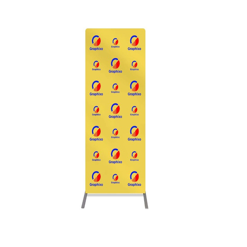 3' x 6.5' Economy Step and Repeat Banner Stand Package