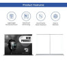 Silverstep Tabletop 48'' Retractable Banner Stand - Standard Fabric (Graphic only)