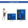 Silverstep Tabletop 48'' Retractable Banner Stand - Standard Fabric (Graphic only)