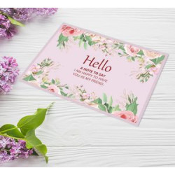 Flat Note Cards (4" x 6")