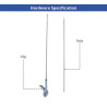 Clip Flags - Teardrop, Double Sided Package (12.17" x 23.78")