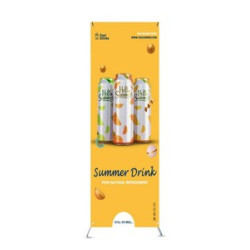 Adjustable X Banner Stands Package (With UV Print)