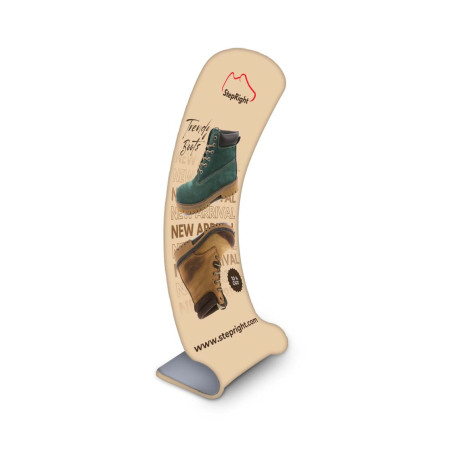 Fabric Display Stand Snake C Package, Single Sided (36.2" x 122.8")