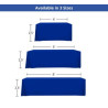 Solid Color Table Throws, 4 Sided (6' x 2.5')