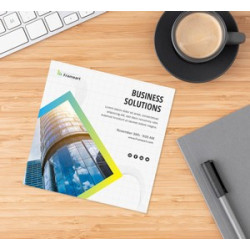 Custom Pamphlets - 12" x 9" (Printed Front Only)