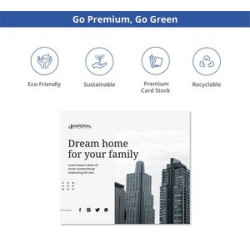 Custom Pamphlets - 12" x 9" (Printed Front Only)