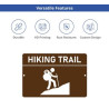 Custom Trail Markers Signs (12" x 12"/Sqft)