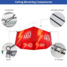 Skytube Hexagon Hanging Sign Package (10' x 5')