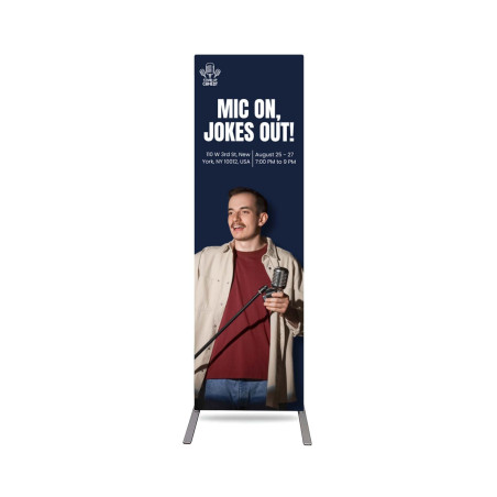 Economy Fabric Display Stands (4' x 6.5ft)