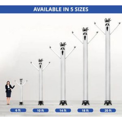 Halloween Ghost Inflatable Tube Man Package