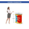 Fabric Pop Up Booth Square Package (91.73" x 40.55")