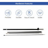 2.25' x 11.5' Blade Flags for Advertising with Cross Base