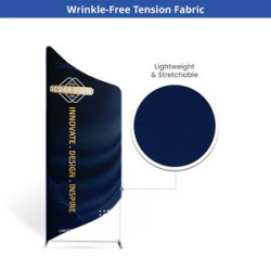 20' Magnetic Modular Fabric Displays U Shape (Single Sided)