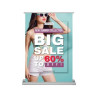 Silverstep 60" x 69" Retractable Banner Stand (Graphic only)