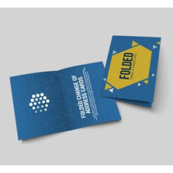 Folded Change Of Address Cards - 6" x 8" (Folds to 6" x 4")