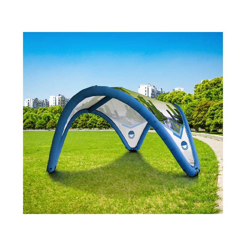 Custom Printed Inflatable Dome Tent - Design 2, Frame and Topper (13' x 13ft)