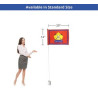Golf Flags - Rectangle, Single Sided Package (20" x 14")