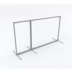 SEG Desktop Dividers - 2 Desk (5' x 2ft)
