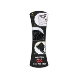 Fabric Display Stand Tower A (Hardware only)