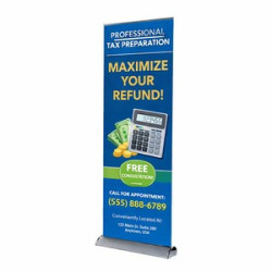 High Quality Retractable Banner Stand (Graphic only)