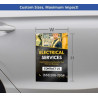 Reflective Magnetic Signs (1' x 1ft/Sqft)
