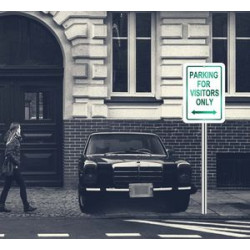Reflective Reserved Parking Signs (1' x 1ft) SQFT