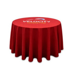 Round Table Throws, Standard Polyester Fabric (31.5" x 43")