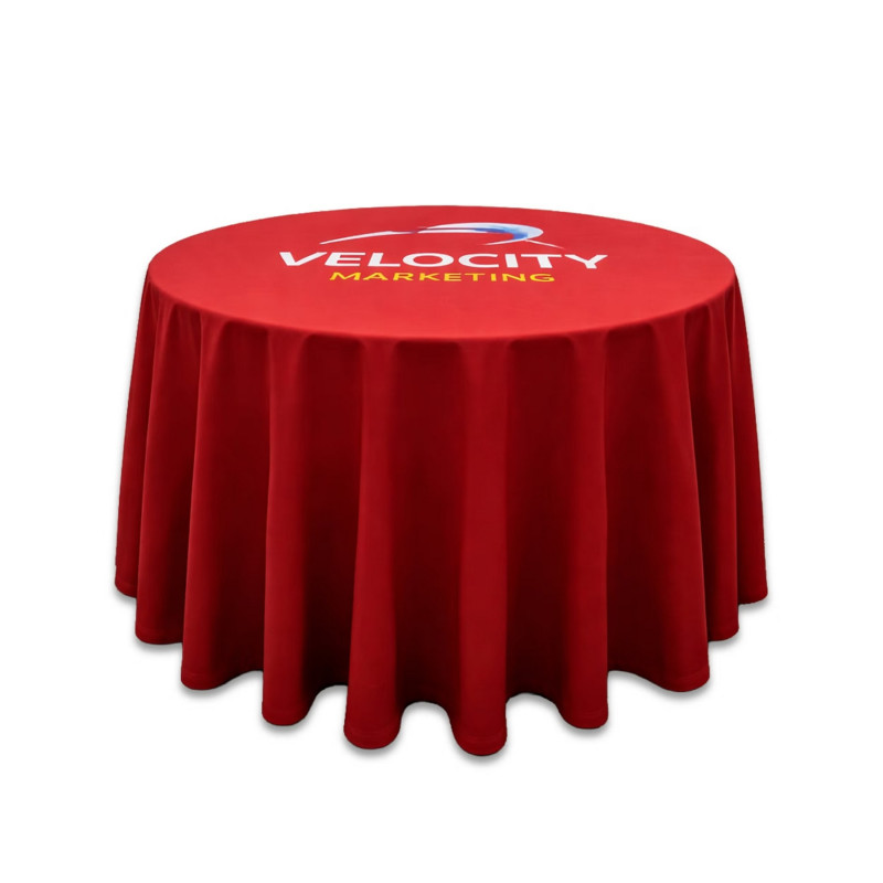 Round Table Throws, Standard Polyester Fabric (31.5" x 43")