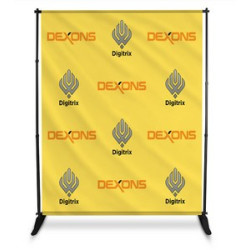9' x 8' Step and Repeat Fabric Backdrop