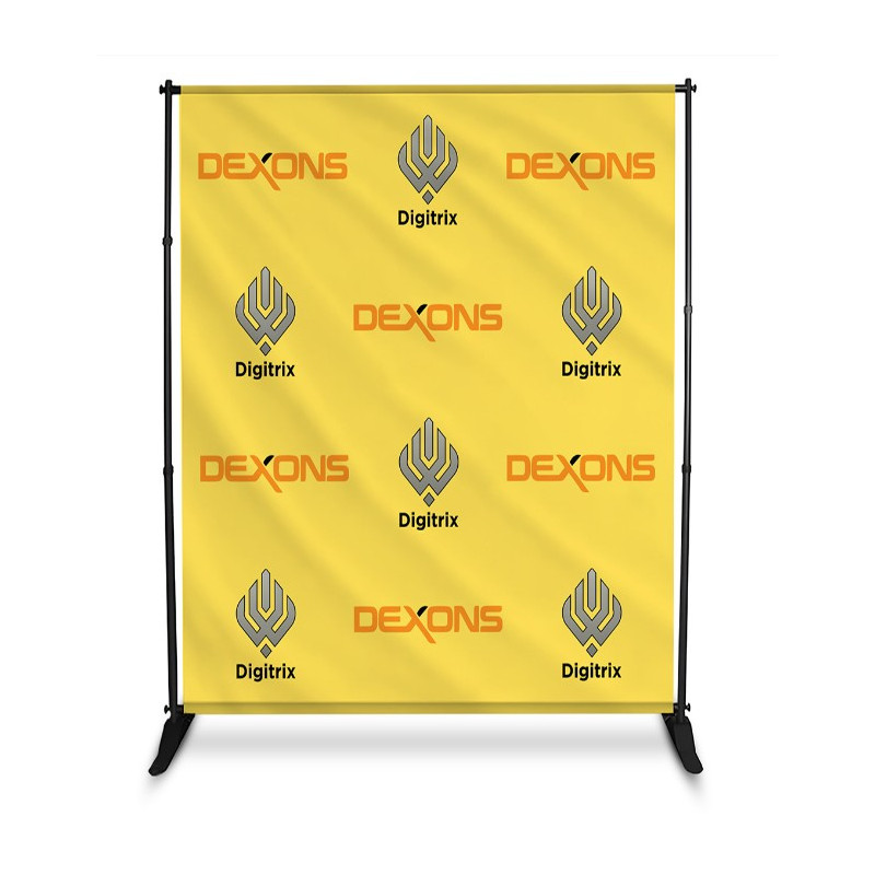9' x 8' Step and Repeat Fabric Backdrop
