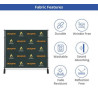 9' x 8' Step and Repeat Fabric Backdrop