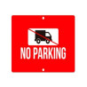 Custom Aluminum Sign with Holes at Top and Bottom (12" x 12")