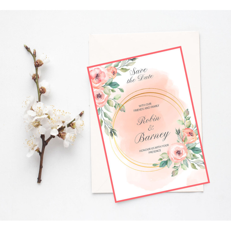 Flat Greeting Cards - Printed Front and Back (5.5" x 4.25")