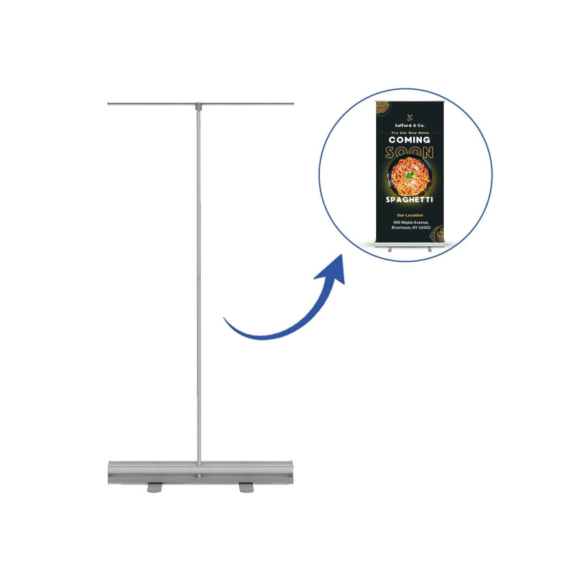 Economy Roll up Stand - Hardware only