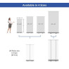 Economy Roll up Stand - Hardware only