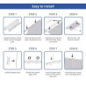 Economy Roll up Stand - Hardware only