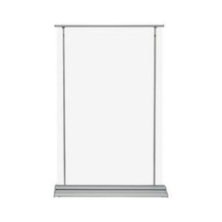 Silverstep 60" Retractable Banner Stand Package with Sliver light 50W x 2