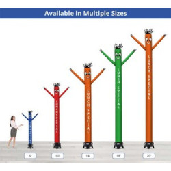 Lunch Special Inflatable Tube Man Package