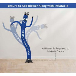 Lunch Special Inflatable Tube Man Package