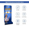 Fabric Display Stand Snake B Package, Double Sided 38.2" x 117.33"