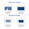 15' Custom Canopy Tent – Sustainable Tent Fabric (Topper Only)