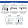 15' Custom Canopy Tent – Sustainable Tent Fabric (Topper Only)